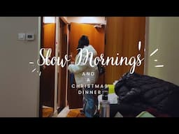 SUB-VLOG | Slow Mornings and A Christmas Dinner