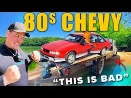 1980's Chevy Cavalier Discovered After 30-Years Underwater (RECOVERY)