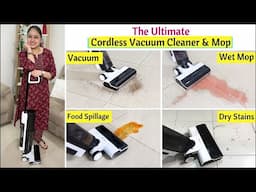 ULTIMATE Powerful Cordless Vacuum Cleaner & Mop | Electric WET & DRY Mop | Agaro Royal Review & Demo