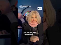 Brigitte Macron et Didier Deschamps à Disneyland pour "It's a small world" !