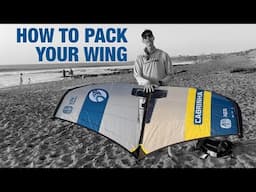 How to pack your WING (Cabrinha Wingfoil)