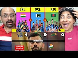 IPL Vs PSL Vs BPL Comparison | Which Is Bigger ? | Player Salaries | Runs🤔