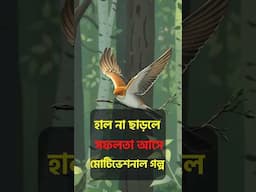 হাল না ছাড়ার গল্প #story #motivation #cartoon #inspiration