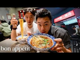 This Beef Noodle Soup Is the Best Late Night Dish in Taiwan | Street Eats | Bon Appétit