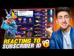 Super Rare Ids Reaction On Live😍My Subscribers Id Reaction😱[A_s Gaming] - Free Fire Max