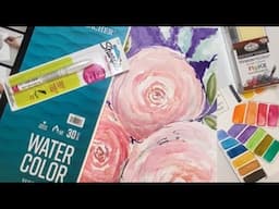 Decent Watercolor Supplies from Walmart?! Not!