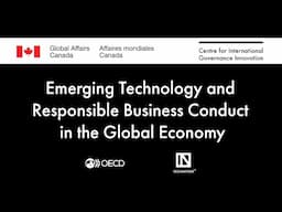 Emerging Technology and Responsible Business Conduct in the Global Economy