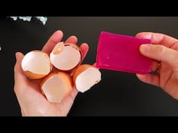 Mix soap with eggshells, this will make you a millionaire