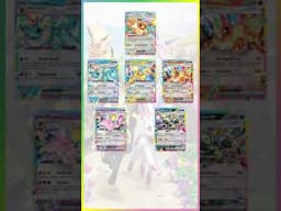 Eeveelution Prismatic Evolutions Pokemon TCG #PokemonTCG #Eeveelution #PrismaticEvolutions