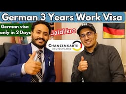 How to Get German Chance card in 2 Days | Reality of Germany Visa | Chance card