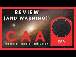 ZWO CAA Review - Amazing, BUT be careful!! (NEAR MISS!)