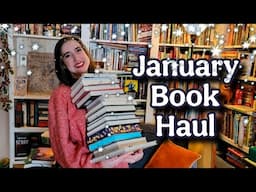 I Bought More Books! | January Book Haul 2025 - Historical fiction, YA, Fantasy, and Horror!