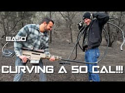 Can You Curve A 50cal Bullet?!? 3000 Feet Per Second!!!