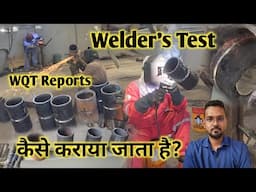 Welders Test कैसे कराया जाता है?│How to perform WQT│6G Welder Test│Welder test on pipe│@ErMdSajid