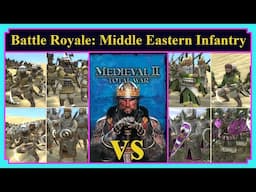 A.I. Infantry Only | Byzantines vs Turks vs Egypt vs Moors | Battle Royale | Medieval II Total War