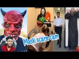 Top Scare Cams With Masks 👻 | SCARE CAM pranks Priceless Reactions 2024