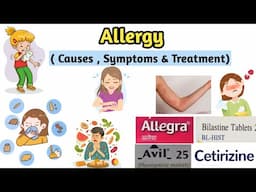 Allergy Causes , Symptoms and Treatment in Telugu| అలర్జీ  గల కారణాలు లక్షణాలు చికిత్స విధానం.