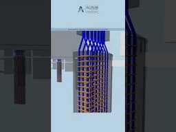 Allto PythonParts Column in Allplan enables automated reinforcement detailing & labeling