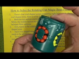 How to Solve the Cans Magic Bean Puzzle - Rotating Cans Spinner Cube Puzzle - Step by Step Tutorial