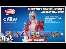 *NEW* CREW SKIN & MORE RETURNS! Fortnite Item Shop [January 31st, 2025] (Fortnite Chapter 6)