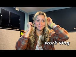 come to work w me // vlogmas day 2