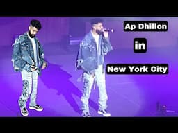 Ap Dhillon NYC Concert | Out of this World Tour| Gurinder Gill | Shinda kahlon | BROWN MUNDE