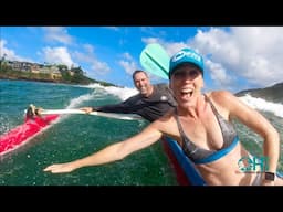 EPIC Outrigger Canoe RIDE | Kauai Beach Boys | KAUAI HAWAII