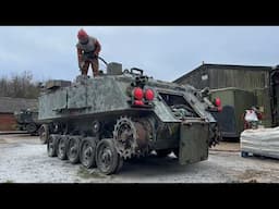 British Vehicle Gets Blasted!