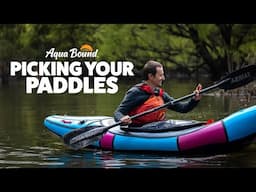 Aqua Bound Paddle Range | How to Choose the Right Paddle for Packrafting & Kayaking