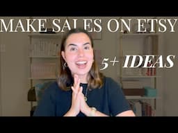 IDEAS OF WHAT TO SELL ON ETSY THIS HOLIDAY SEASON + how to quickly create a digital product