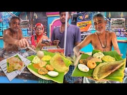 India’s 70 Years Old Man Selling BRAHMIN BREAKFAST Only 30₹/- | Nellore Food @IndianFoodExplorer ￼￼