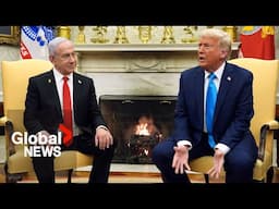 Trump suggests US occupation of Gaza after meeting with Israel’s Netanyahu