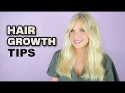 How To GROW LONG HEALTHY HAIR / Quick Tips