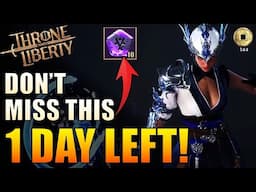 Throne & Liberty - Save 144 Coins! - Don't Miss out on Bonus Loot! (chaos runes, books, crystals)