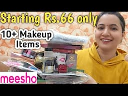 *Starting Rs.66* Meesho Makeup Haul | Meesho ka Sabse Sasta Makeup Haul 💕 | Neema's Corner