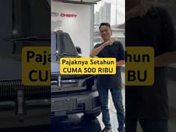 Pajak 1 Tahun Cuma 500 Ribu 😱 | Keuntungan Beli Mobil Listrik #mobillistrik #ev #cheryj6