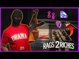 Did I Just Get Away With This Jewelry Heist in GTA RP? (Rags to Riches Pt.3)