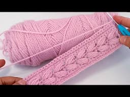 Crochet Blanket The most accurate model for scarves and bedspreads.