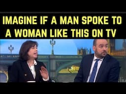 Odious Labour MP Gets Very Aggressive with her Male Opponent.