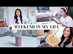 WEEKEND IN MY LIFE🎀🙏🏼starting new hobbies, reading the Bible, making enchiladas | christian vlog