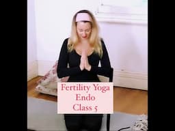 YOGA for FERTILITY Endometriosis Course Class 5 Breathing Techniques & Meditation with YogaYin