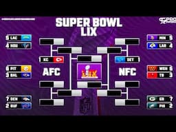 2024-2025 NFL Playoff Predictions! This Is Too Easy!