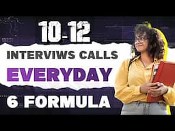 Get 10-12 Interview Calls Everyday | How to Get Interview Calls 2024