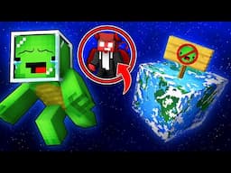 JJ Became a Devil and Kicked Mikey Out Of the Planet in Minecraft (Maizen)