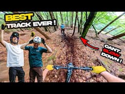 WE BUILT THE STEEPEST TRACK WE COULD FIND!  (It was Epic)