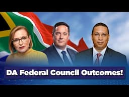 Federal Council 2025: DA Leadership makes an announcement