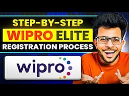 Wipro Elite Registration Process Explained 2023 & 2024 |  How to Apply for Wipro Elite 🧑🏻‍💻✅