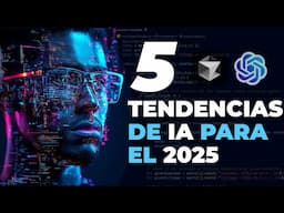 5 Tendencias de Inteligencia artificial (IA) para el 2025