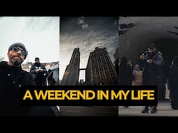 VLOG | Weekend In My Life | Photo Shoot BTS | Notre Dame | Views Downtown Chicago | Canon R8