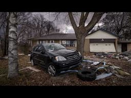 Forgotten MERCEDES and other Things Left Behind... Abandoned House!!